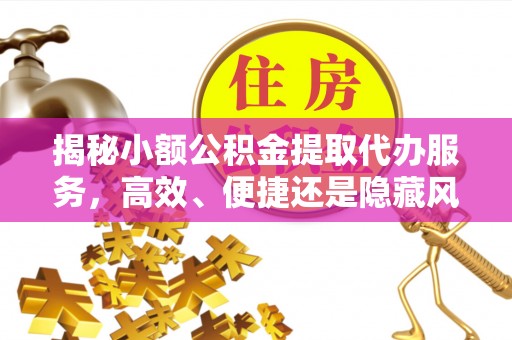 东辽揭秘小额公积金提取代办服务，高效、便捷还是隐藏风险？